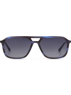 Cerruti 1881 Cr 80096 C3 Mavi Asetat Erkek Güneş Gözlüğü