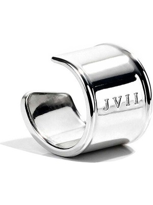 Jaagravii Small Tube Rodyum Kaplama Kadın Kıkırdak Küpe