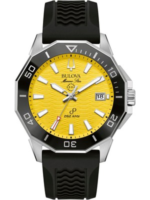 Bulova 96B431 Siyah Silikon Erkek Kol Saati