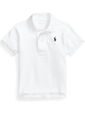 Polo Ralph Lauren Beyaz Bebek Polo T-Shirt