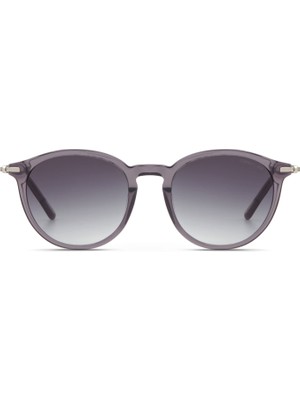 Cerruti 1881 Cr 80048 C3 Oval Şeffaf Gri Asetat Erkek Güneş Gözlüğü