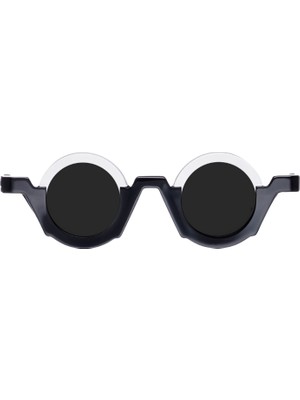 Vava WL0080 Black White Asetat Erkek Güneş Gözlüğü