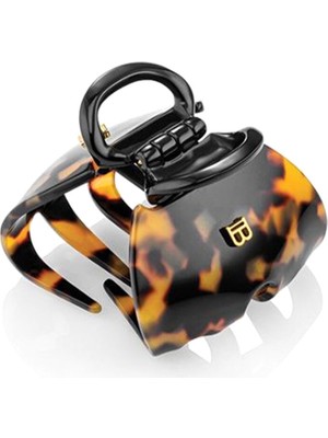 Balmain Cellulose Acetate Pince A Cheveux Imperiale Tortoise Shell Kadın Toka