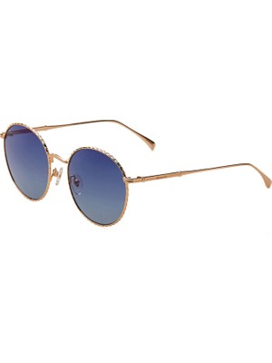 Hermossa Hm 1425 C 3 Altın Rengi Metal Unisex Güneş Gözlüğü