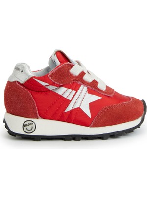 Golden Goose Kırmızı Unisex Çocuk Sneaker