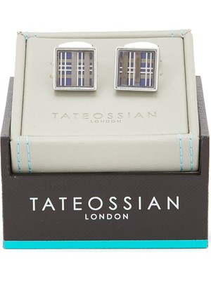 Tateossian Silver Kol Düğmesi