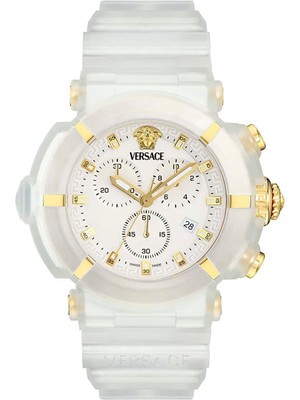 Versace VRSCVE0L00525 Beyaz Unisex Kol Saati