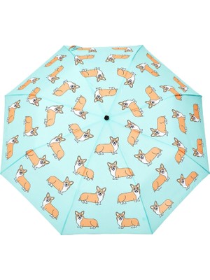 Duckhead Original Duck Corgi Mint Kompakt Şemsiye