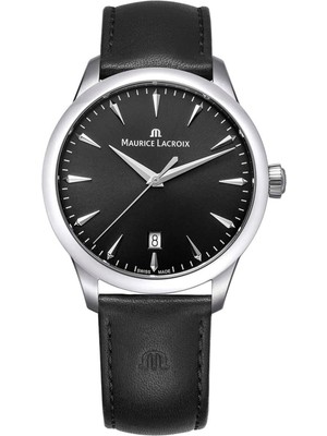 Maurice Lacroix ML-751007SS001330-2 Siyah Deri Unisex Kol Saati