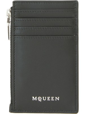 Mcqueen Siyah Erkek Deri Cüzdan