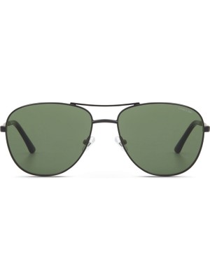 Cerruti 1881 Cr 80078 C1 Siyah Gümüş Metal Erkek Güneş Gözlüğü