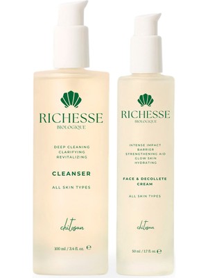 Richesse Biologique Privileged Arındırıcı & Nemlendirici Cilt Bakım Seti