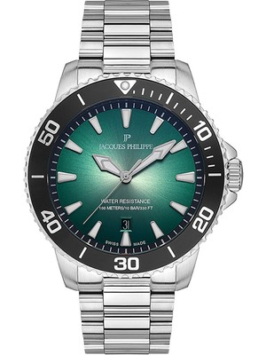 Jacques Philippe JPQGS1813X6 Metalik Gri Erkek Kol Saati