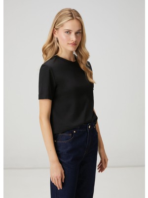  club siyah basic t-shirt