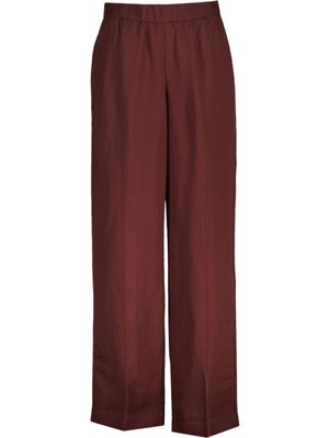 Gant Kahverengi Relaxed Fit Kadın Pantolon