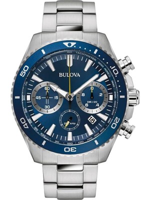 Bulova 98B393 Gri Çelik Erkek Kol Saati