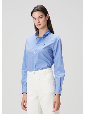 Polo Ralph Lauren Slim Fit Mavi Gömlek