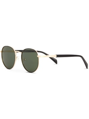 Despada Ds 2385 C1 Siyah Altın Rengi Metal Unisex Güneş Gözlüğü