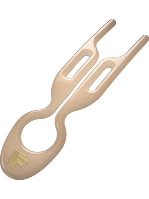Nº 1 Hairpin Açık Bej Kadın 3'lü Saç Tokası