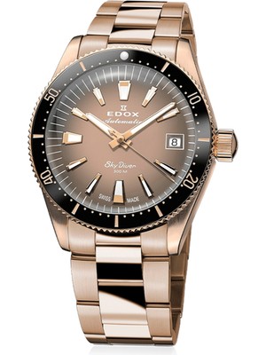 Edox Neptunian 80131-37RNM-VDBEI Pembe Unisex Kol Saati