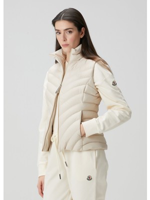 Moncler Granes Bej Puffer Yelek