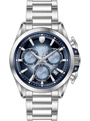 Wainer WA.16100-C Gri Çelik Erkek Kol Saati