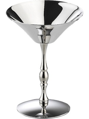 Es Collection Gümüş Çelik Ayaklı Martini Kadehi 10 cm