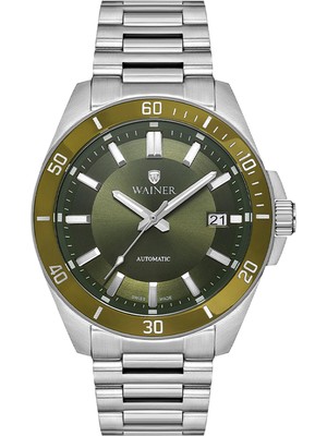 Wainer WA.25540-D Gümüş Çelik Erkek Kol Saati