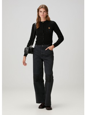 Loewe Siyah Jean Pantolon