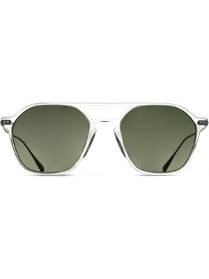 Brett Vic Sun C11 Şeffaf Titanyum Unisex Güneş Gözlüğü