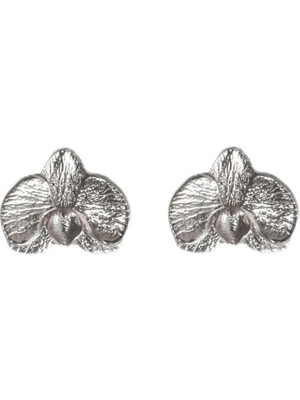 Alegoria Jewellery Orkide 925 Ayar Gümüş Kadın Küpe