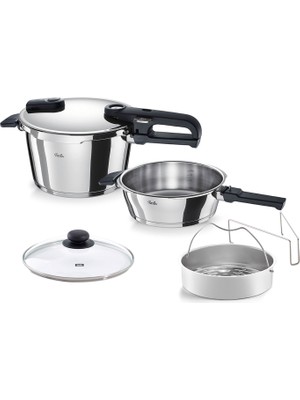Fissler Vitaquick Edition Düdüklü Tencere 4,5+2,5 Litre