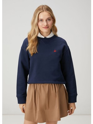  club lacivert basic sweatshirt