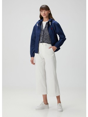 Polo Ralph Lauren Beyaz Crop Pantolon
