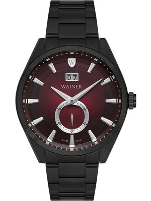 Wainer WA.17000-D Siyah Çelik Kol Saati