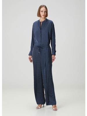 Michael Michael Kors Lacivert Puantiyeli Pantolon