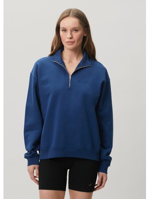 Canada Goose Lacivert Fermuarlı Sweatshirt