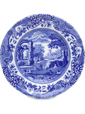 Spode Blue Italian Porselen Tabak