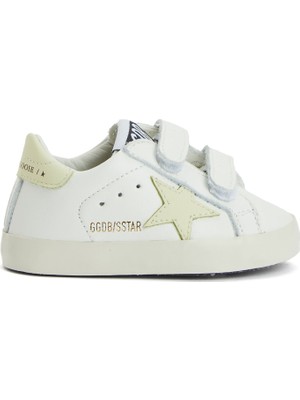 Golden Goose Super Star Çok Renkli Unisex Çocuk Deri Sneaker
