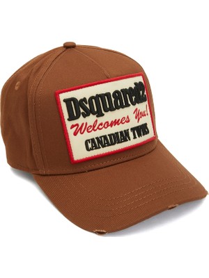 Dsquared2 Kahverengi Erkek Şapka