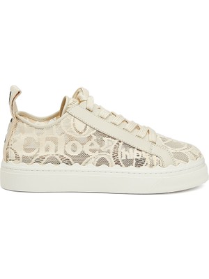 Chloe Lauren Krem Kadın Sneaker
