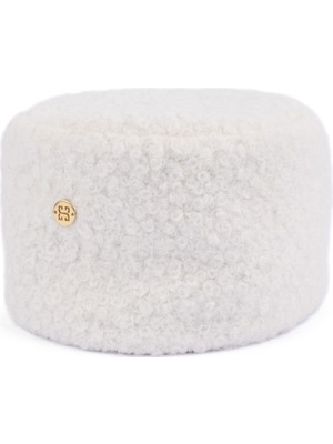 Sibi Hats Cream Marshmellow Beyaz Kadın Kalpak Şapka