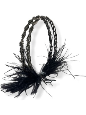 Meriç Tanın Sasha Headpiece Siyah Kadın Taç