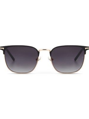Cerruti 1881 Cr 80019 C2 Metal Mat Siyah Altın Rengi Erkek Güneş Gözlüğü