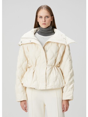Canada Goose Alessia Kırık Beyaz Kapüşonlu Mont