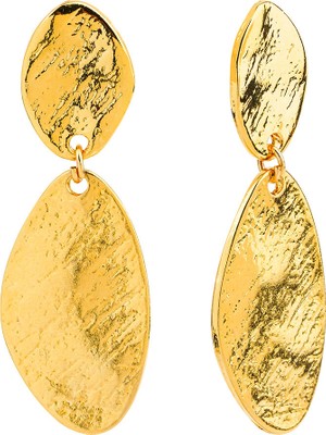 Berrin Özkan Golden Hue Kadın Altın Küpe