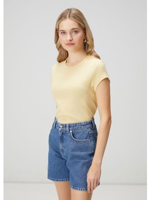  club krem basic t-shirt