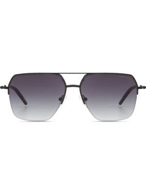 Cerruti 1881 Cr 80046 C3 Pilot Mat Siyah Metal Erkek Güneş Gözlüğü