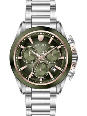 Wainer WA.16100-A Gri Çelik Erkek Kol Saati