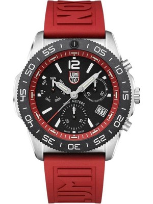 Luminox XS.3155 Pacific Diver Chronograph Kırmızı Erkek Kol Saati